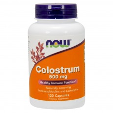 나우 Now, Colostrum 500 mg, 120 캡슐