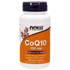 나우 Now, CoQ10 150 mg, 100 식물성 캡슐