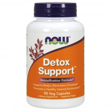  나우 Now, Detox Support, 90 식물성 캡슐
