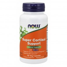  나우 Now, Super Cortisol Support with Relora, 90 식물성 캡슐