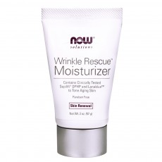 나우 Now, Wrinkle Rescue Skin Cream Anti-Aging Formula, 2 oz (57 g)
