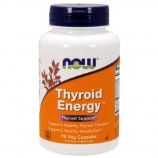  나우 Now, Thyroid Energy, 90 식물성 캡슐
