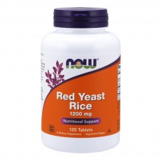  나우 Now, Red Yeast Rice. 1200 mg, 120 타블렛