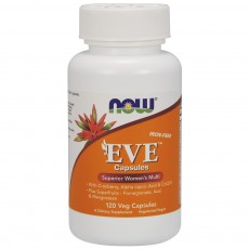 나우 Now, Eve™ Women's Multiple 비타민, 120 식물성 캡슐