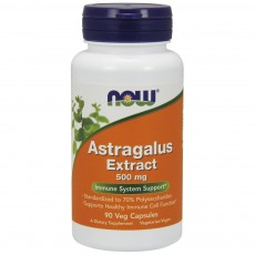  나우 Now, Astragalus Extract 500 mg, 90 식물성 캡슐