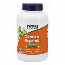  나우 Now, Cascara Sagrada, 450 mg, 250 캡슐