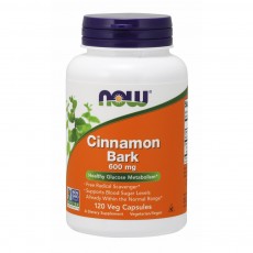  나우 Now, Cinnamon Bark 600 mg, 120 캡슐