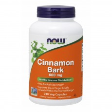  나우 Now, Cinnamon Bark 600 mg, 240 캡슐