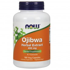  나우 Now, Ojibwa Herbal Extract, 450 mg, 180 식물성 캡슐