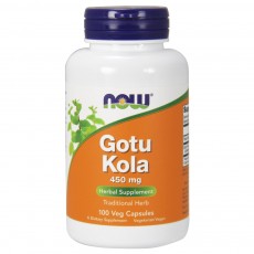  나우 Now, Gotu Kola 450 mg, 100 캡슐