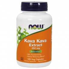  나우 Now, Kava Kava Extract 250 mg, 120 캡슐