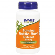  나우 Now, Stinging Nettle Root Extract 250 mg, 90 식물성 캡슐