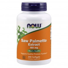  나우 Now, Saw Palmetto Extract 160 mg, 240 소프트젤