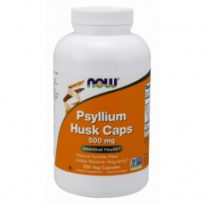  나우 Now, Psyllium Husk Caps 500 mg, 500 캡슐