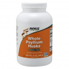  나우 Now, Whole Psyllium Husks 12 oz (340 g)