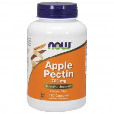 나우 Now, Apple Pectin 700 mg, 120 캡슐