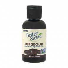  나우 Now, Stevia Extract 액상, Dark Chocolate, 2 fl oz (60 ml)