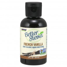  나우 Now, Stevia Extract 액상, French Vanilla, 2 fl oz (60 ml)