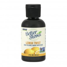  나우 Now, Stevia Extract 액상, Lemon Twist, 2 fl oz (60 ml)