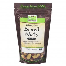 나우 Now, Brazil Nuts, Raw, 12 oz (340 g)