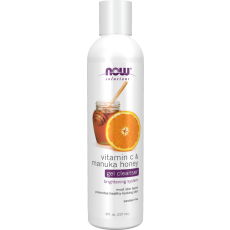 나우 Now, 비타민 C & 마누카 허니 젤 클렌저, 8 fl oz (237 ml)