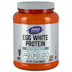 나우 Now, 달걀 흰자위 단백질, 크리미 초코렛 파우더, 1.5 lbs (680 g)