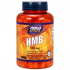 나우 Now, HMB 500 mg, 120 베지 캡슐