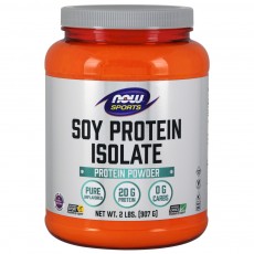 나우 Now, 콩 단백질 Isolate, 무맛 파우더, 2 lbs (907 g)