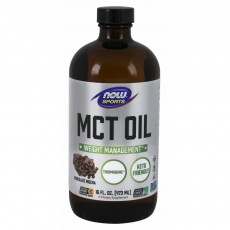 나우 Now, MCT Oil, 초코렛 Mocha, 16 fl oz (473 ml)