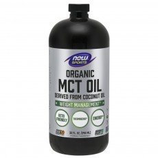 나우 Now, MCT Oil, 유기농, 32 fl oz (946 ml)