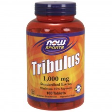 나우 Now, Tribulus 1,000 mg, 180 타블렛