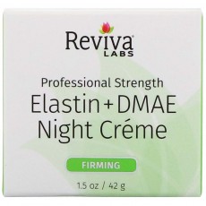 리비바 랩, 엘라스틴 & DMAE 나이트 크림, 1.5 oz (42 g)
