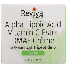 리비바 랩, 알파 리포산 비타민 C Ester & DMAE 크림 2 oz (55 g)