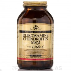 솔가, 글루코사민 콘드로이틴 MSM with 이스터 C, 180 Tablets