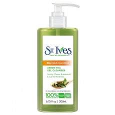 St.Ives, Naturally Clear 그린티 클렌저 오일 프리, 200 ml (6.75 fl oz) 아크네 붉은기