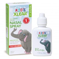 Xlear 엑스클리어, 어린이용 수딩&모이스춰라이징 코세척 스프레이 with 자일리톨, 22 ml