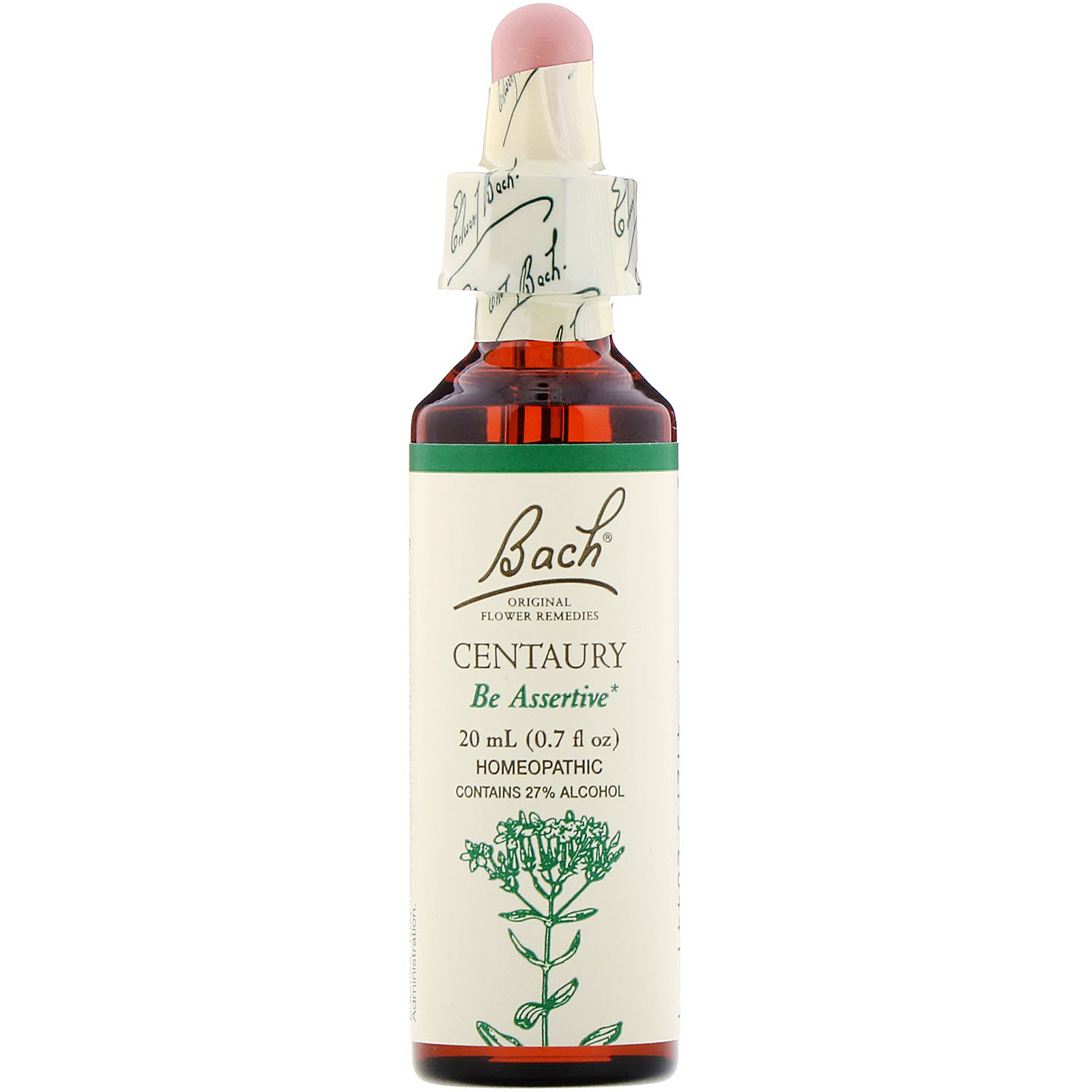 바흐, Flower Essence Centaury, 20 ml