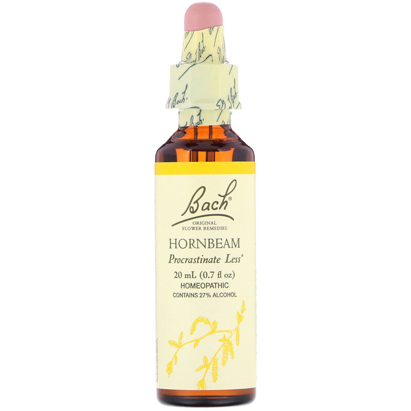 바흐, Flower Essence Hornbeam, 20 ml