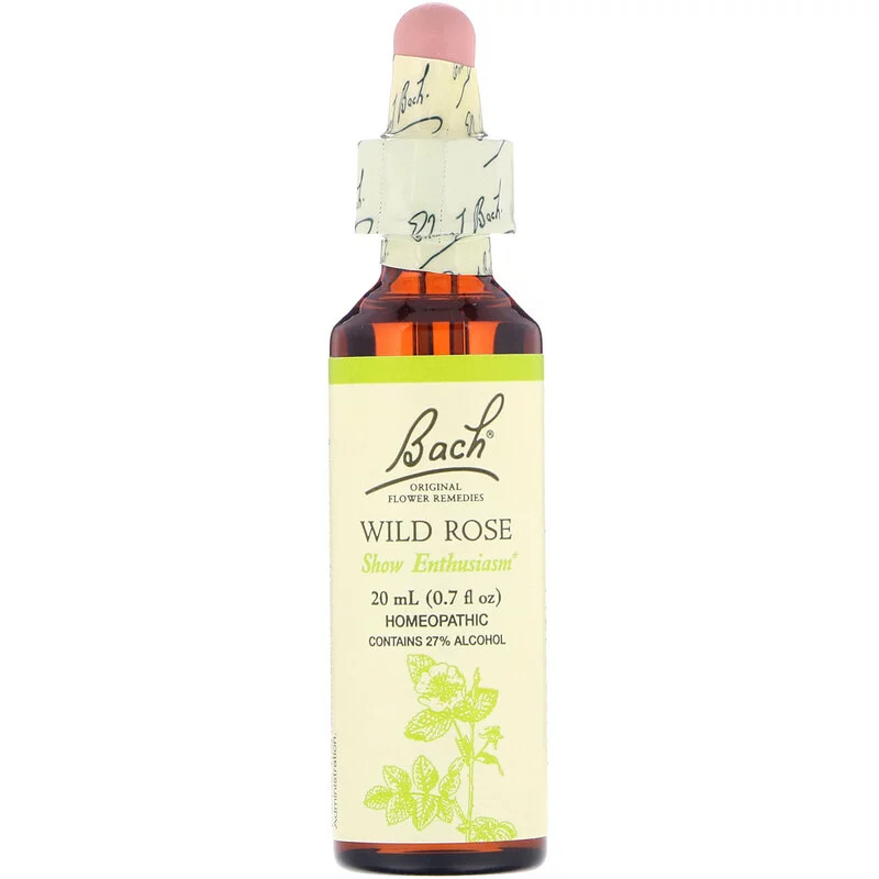 바흐, Flower Essence Wild Rose, 20 ml