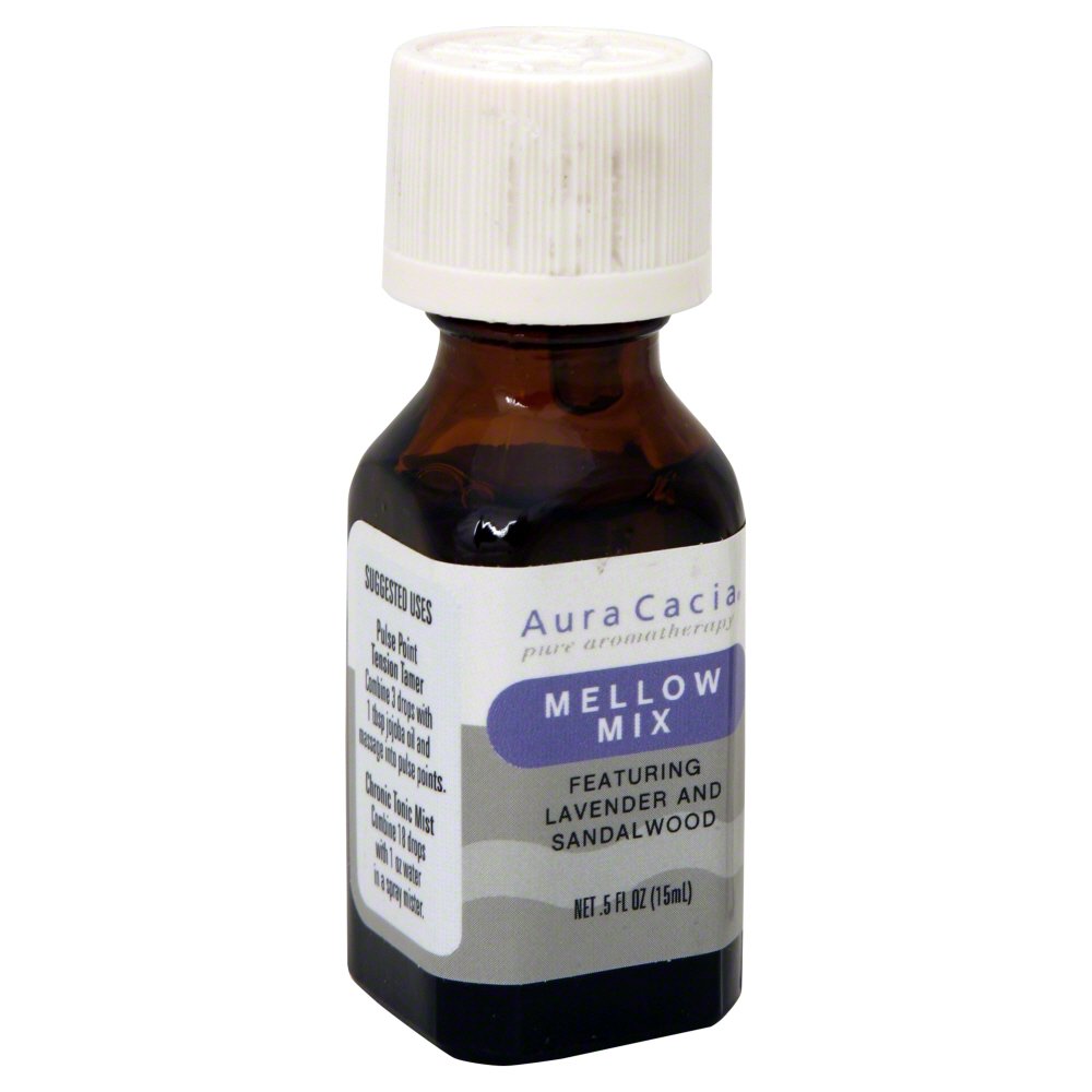 아우라카시아, 에센셜 오일 (Mellow Mix), 0.5 fl oz (15 ml)