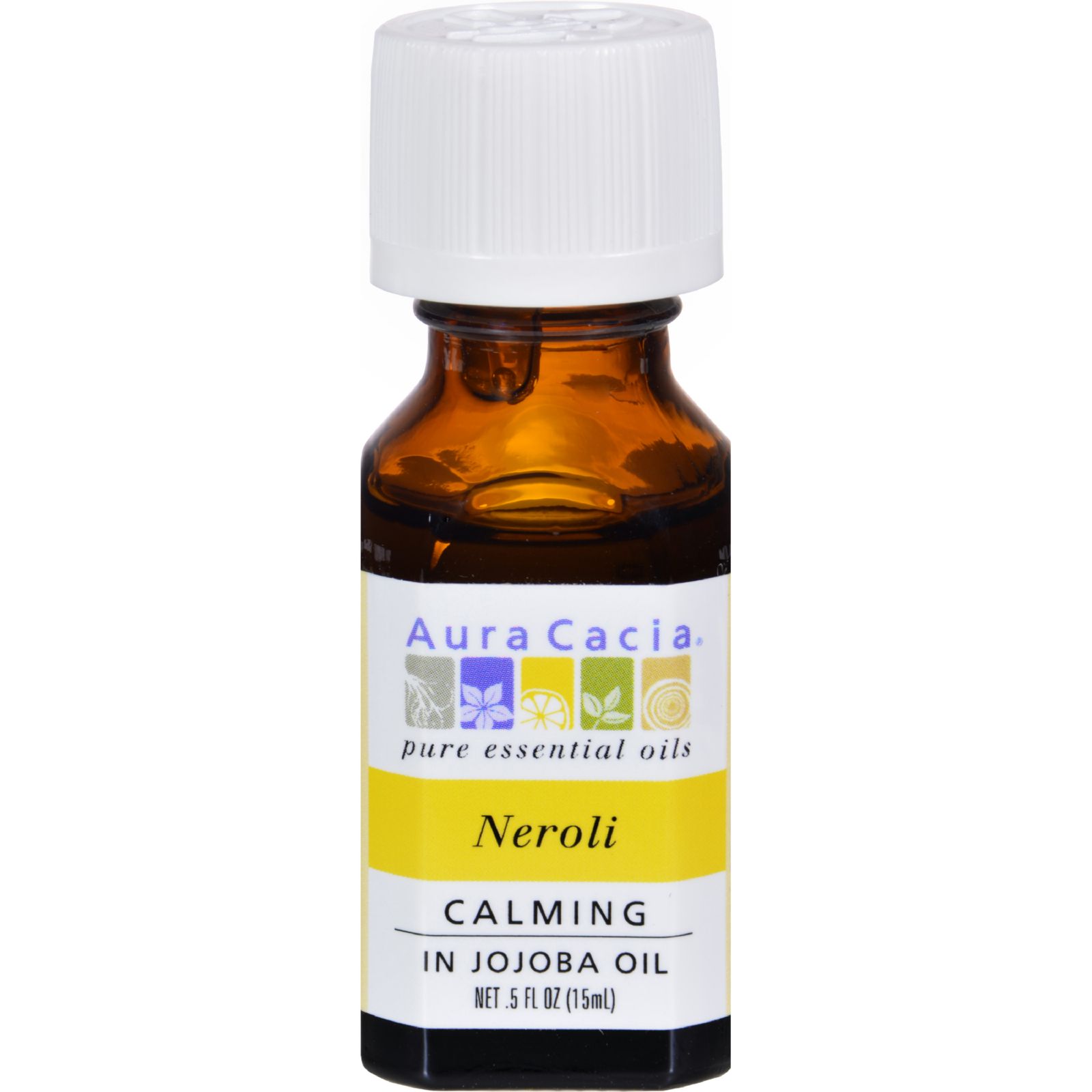 아우라카시아, 에센셜 오일 Neroli, (in Jojoba Oil), .5 fl oz (15 ml)