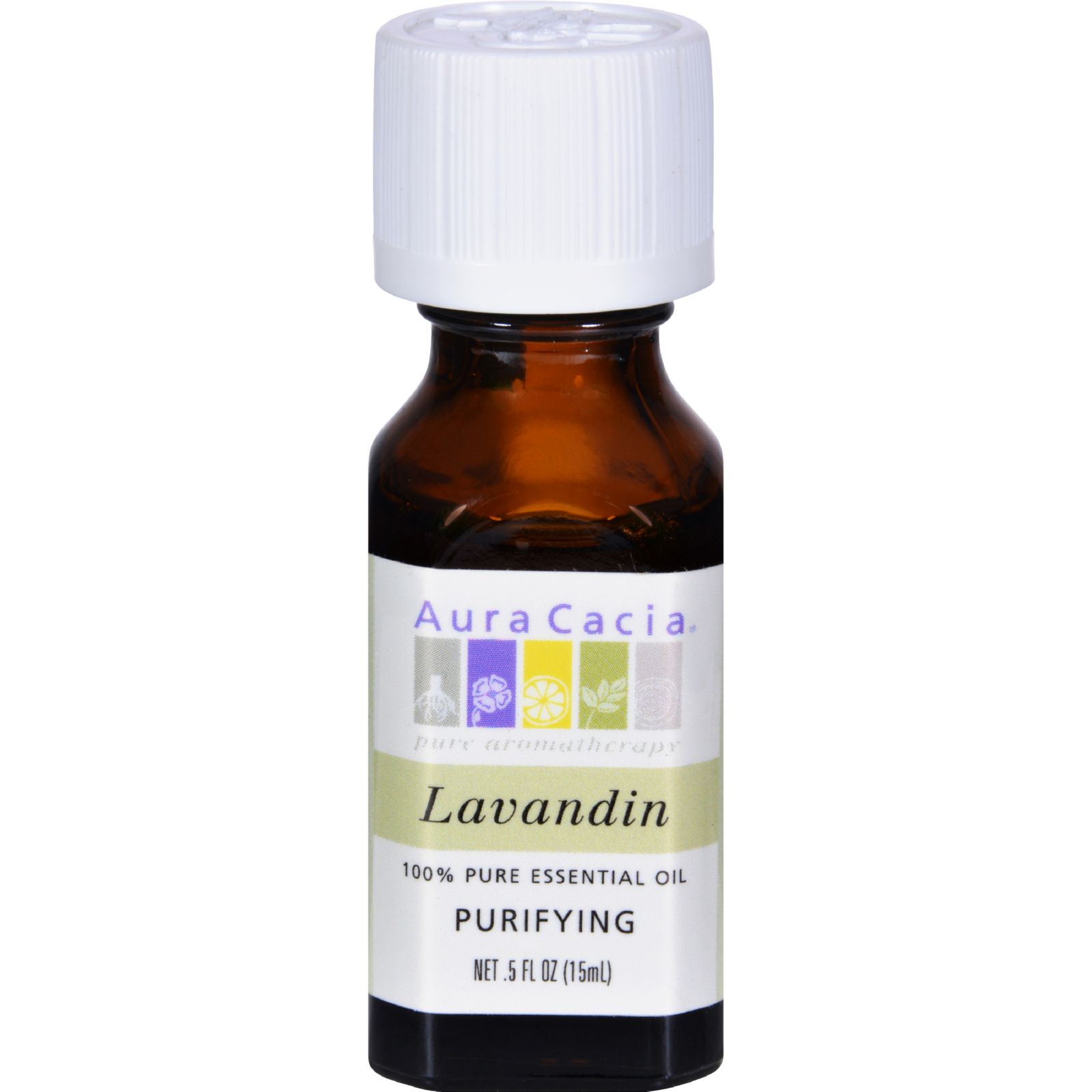 아우라카시아, 에센셜 오일 퓨리 파잉 (Lavandin), .5 fl oz (15 ml)