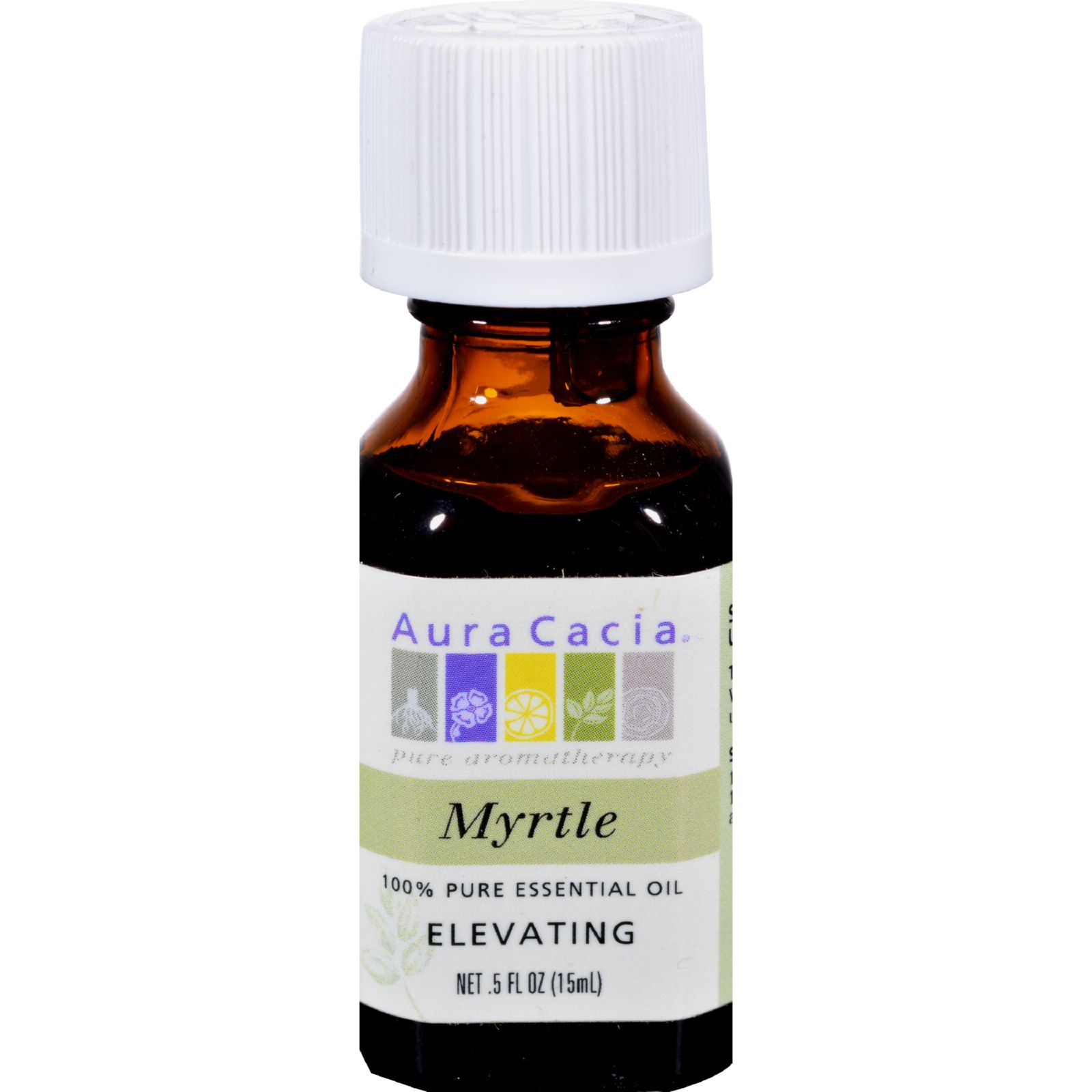 아우라카시아, 에센셜 오일 Elevating (Myrtle), 0.5 fl oz (15 ml)