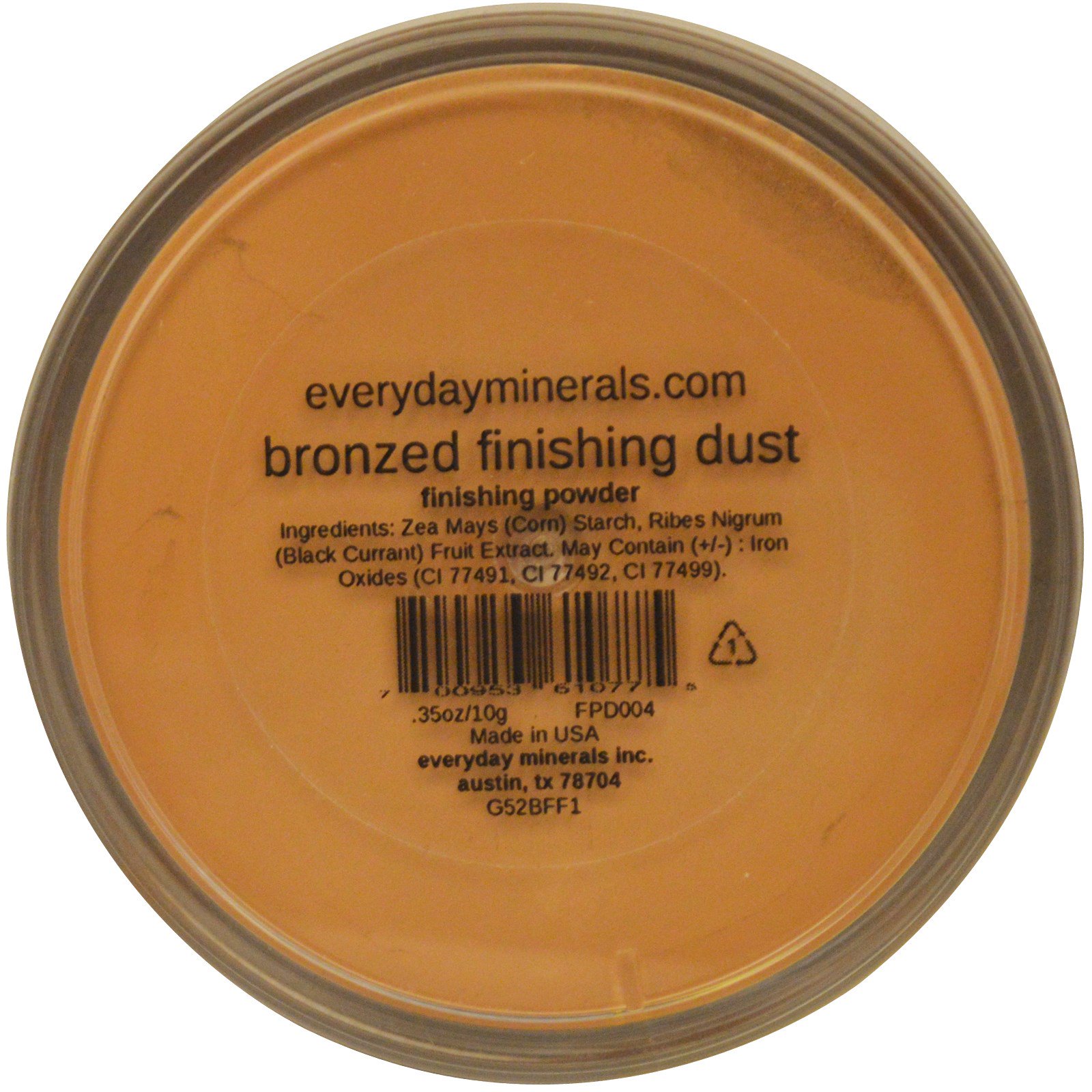 EM, Finishing Powder, Bronzed Finishing Dust, 10 g