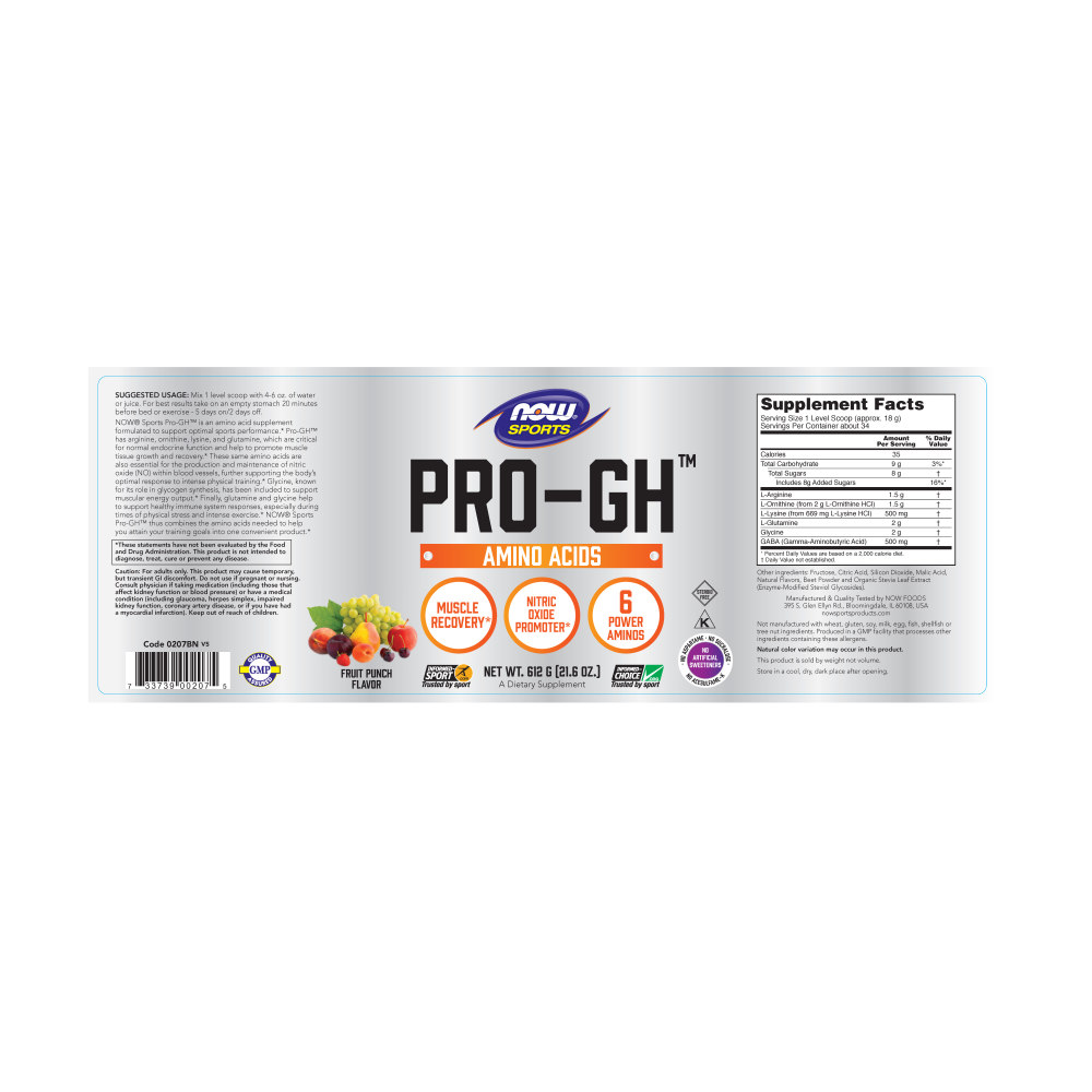  나우 Now, Pro-GH, 600 g (21.2 oz)