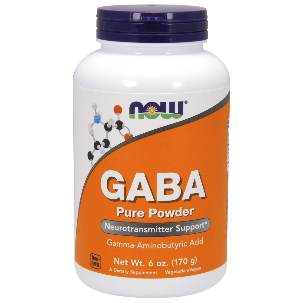  나우 Now, GABA 파우더, 6 oz (170 g)