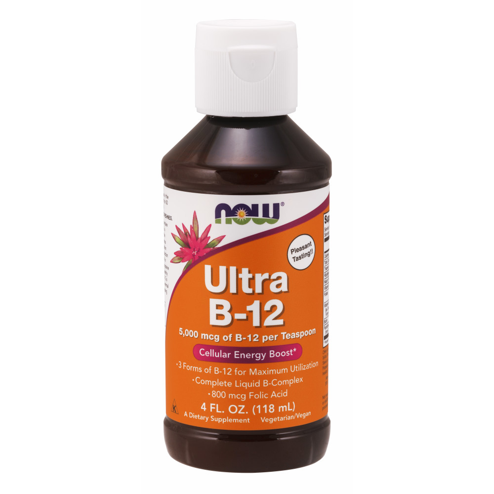  나우 Now, 울트라 B-12, 4 fl oz (118 ml)