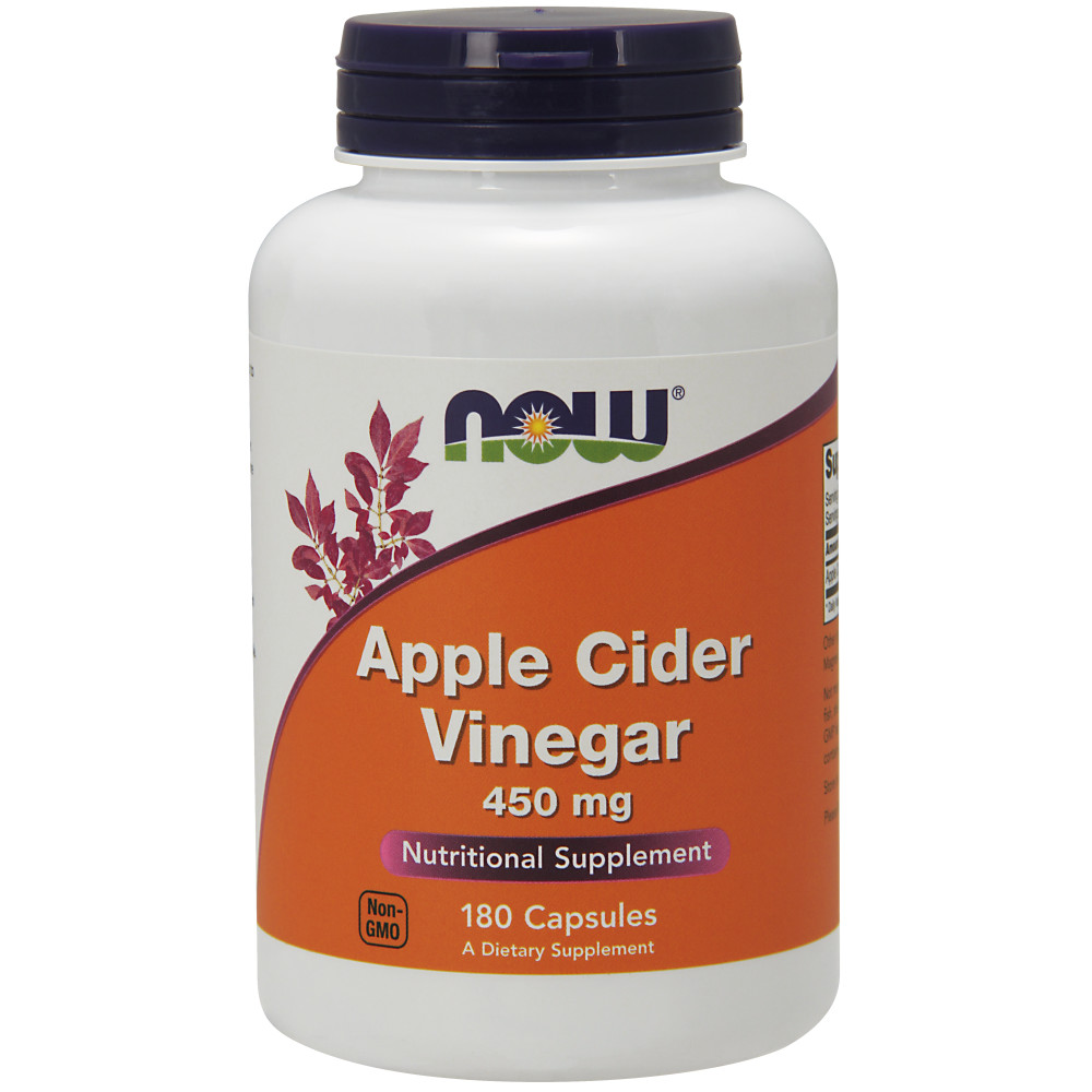  나우 Now, Apple Cider Vinegar High Potency, 180 캡슐