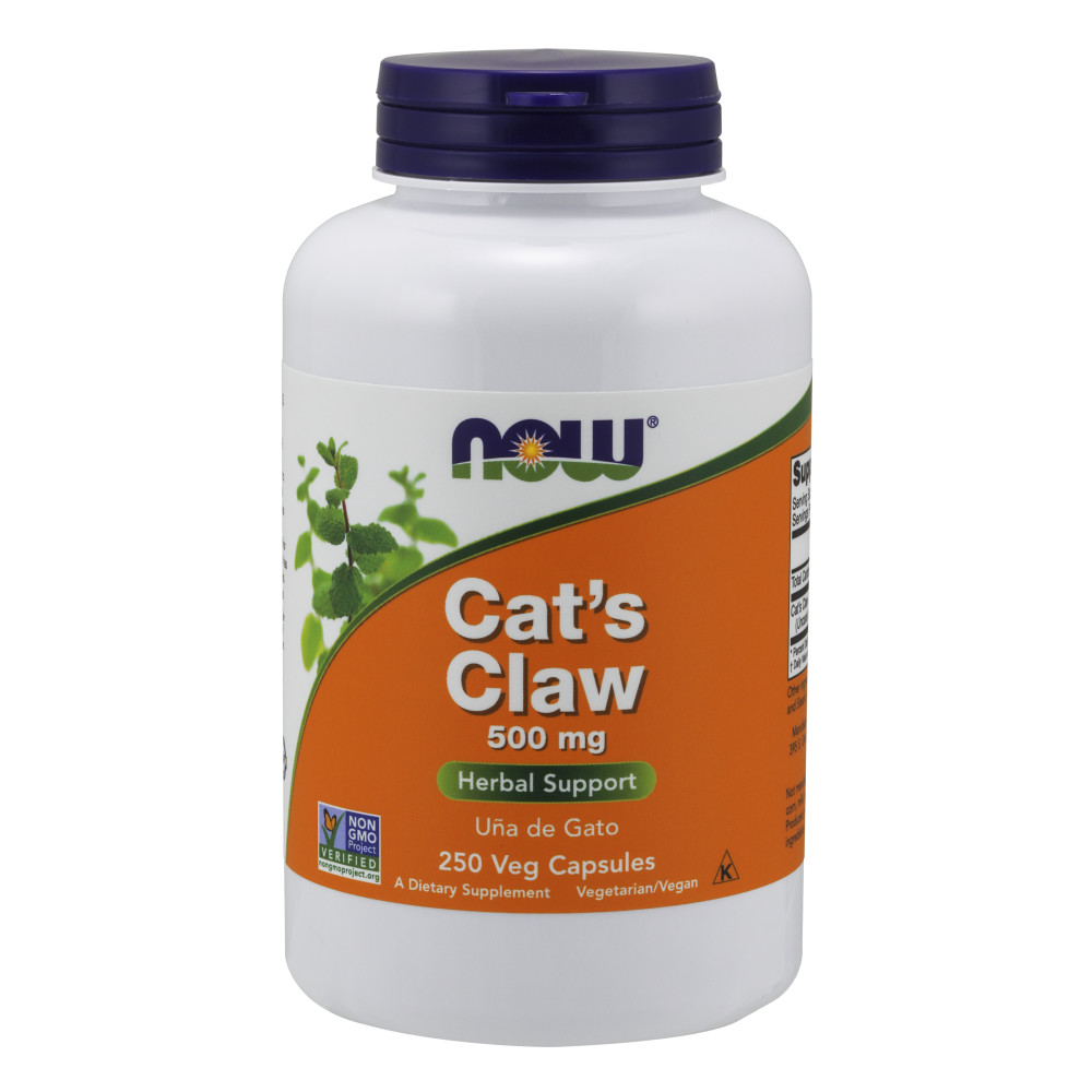  나우 Now, Cat\'s Claw 500 mg, 250 캡슐