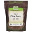  나우 Now, 유기농 인증 Flax Seeds, 2 lbs (907 g)